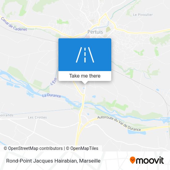 Rond-Point Jacques Hairabian map