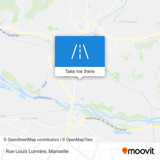 Rue Louis Lumière map