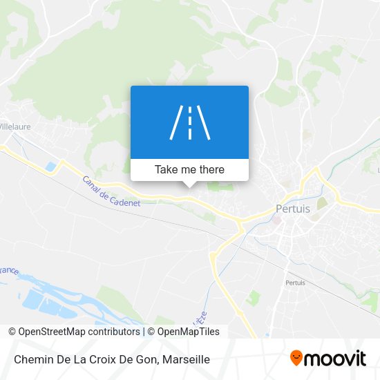 Chemin De La Croix De Gon map