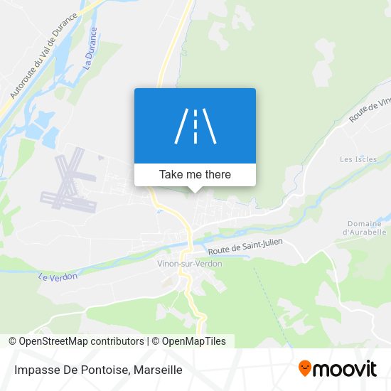 Impasse De Pontoise map