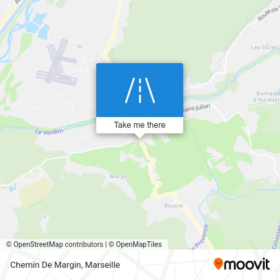 Chemin De Margin map