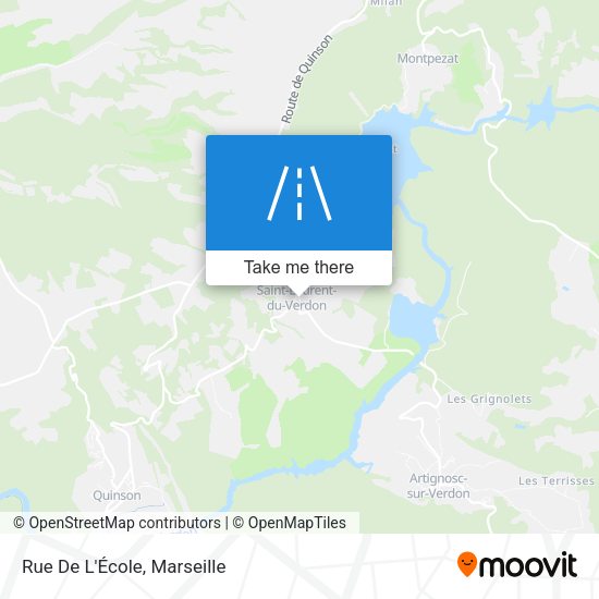 Rue De L'École map