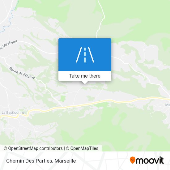 Chemin Des Parties map