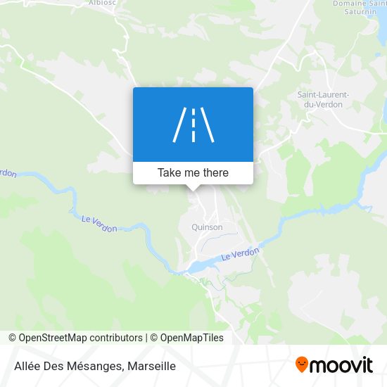 Allée Des Mésanges map