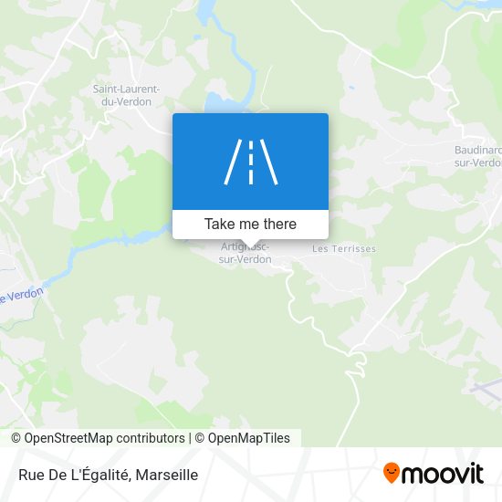 Rue De L'Égalité map