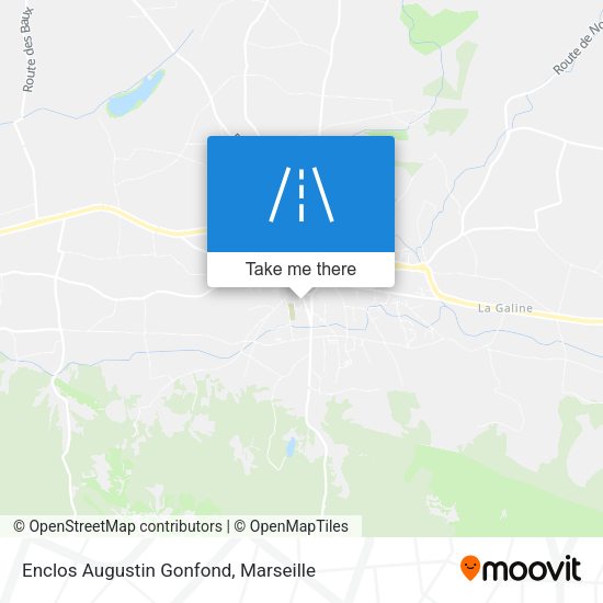 Enclos Augustin Gonfond map