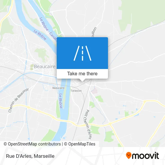 Rue D'Arles map