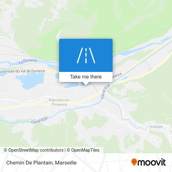 Chemin De Plantain map