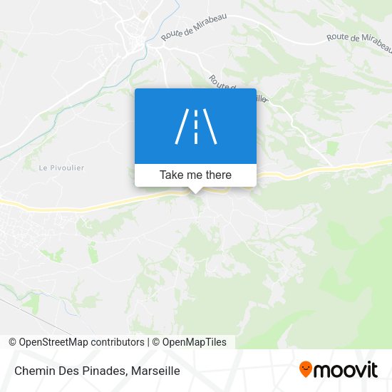 Chemin Des Pinades map