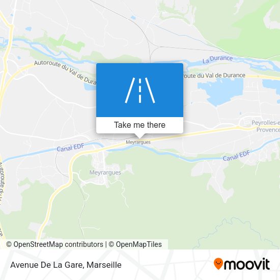 Avenue De La Gare map