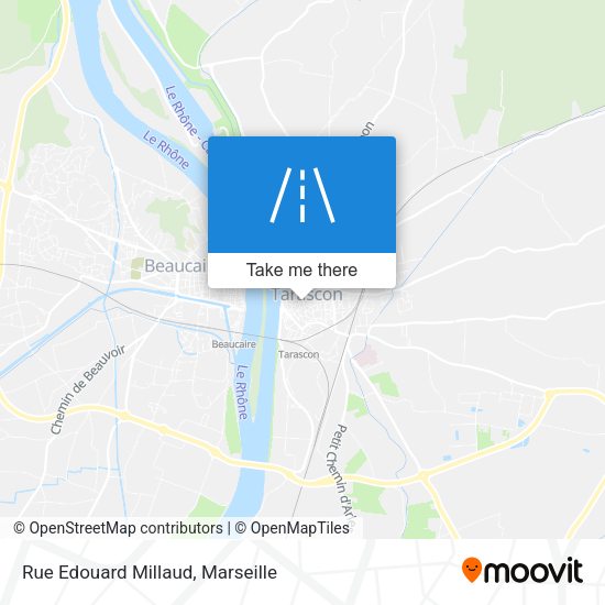 Rue Edouard Millaud map