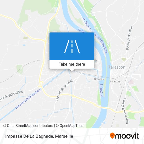 Impasse De La Bagnade map