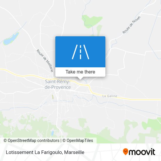 Lotissement La Farigoulo map
