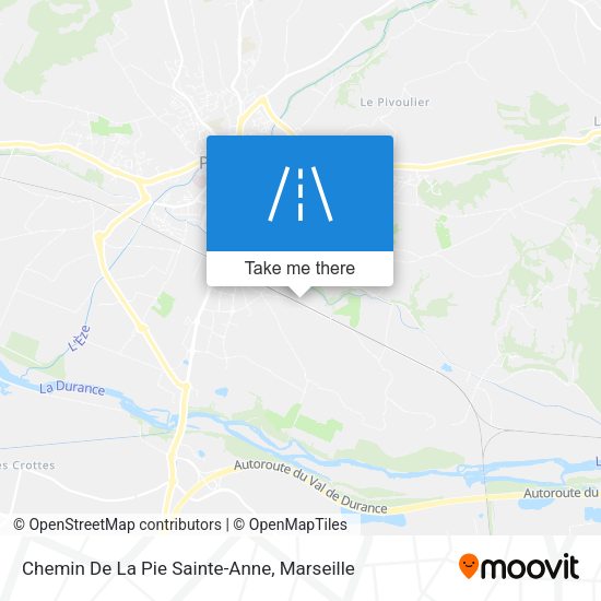 Chemin De La Pie Sainte-Anne map