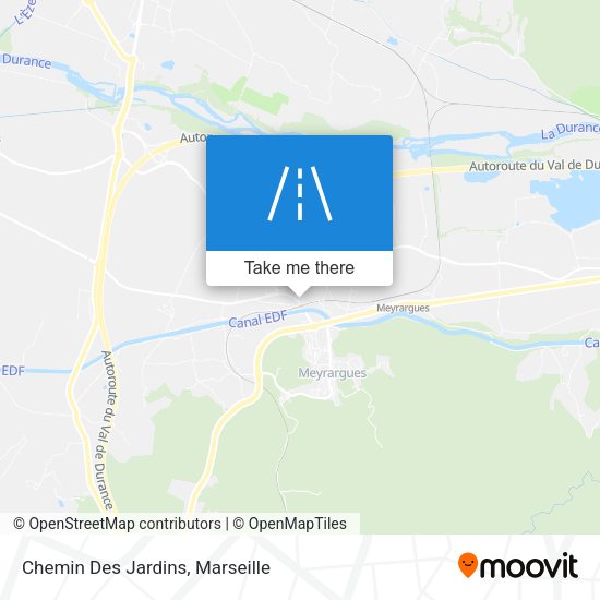 Chemin Des Jardins map