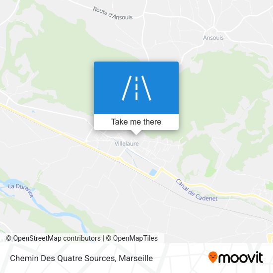 Chemin Des Quatre Sources map