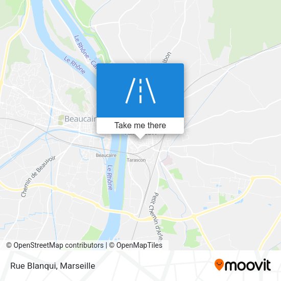 Rue Blanqui map