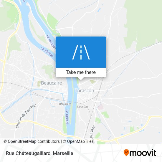 Rue Châteaugaillard map