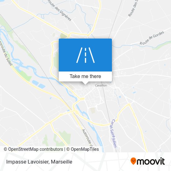 Impasse Lavoisier map