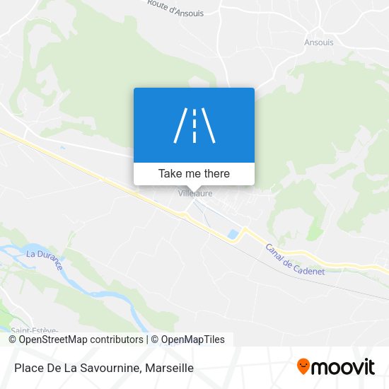 Place De La Savournine map