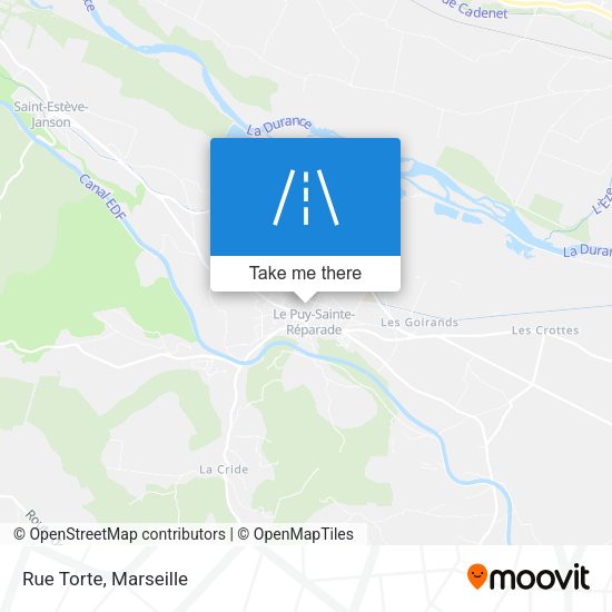 Rue Torte map