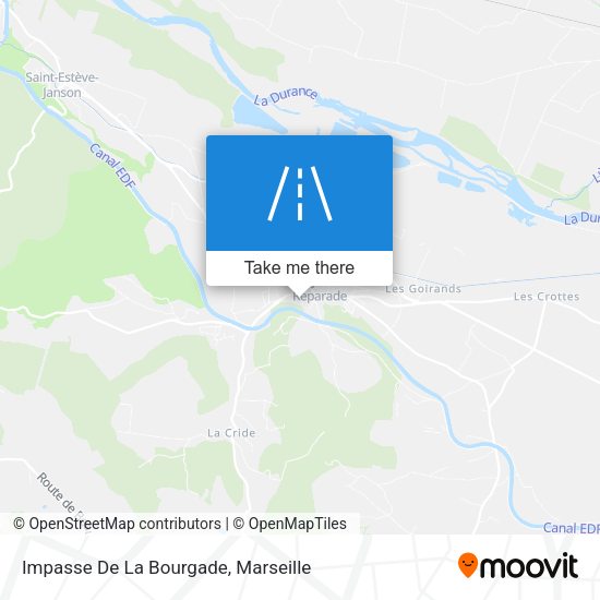Impasse De La Bourgade map