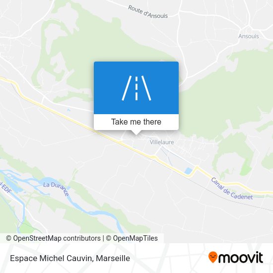 Espace Michel Cauvin map