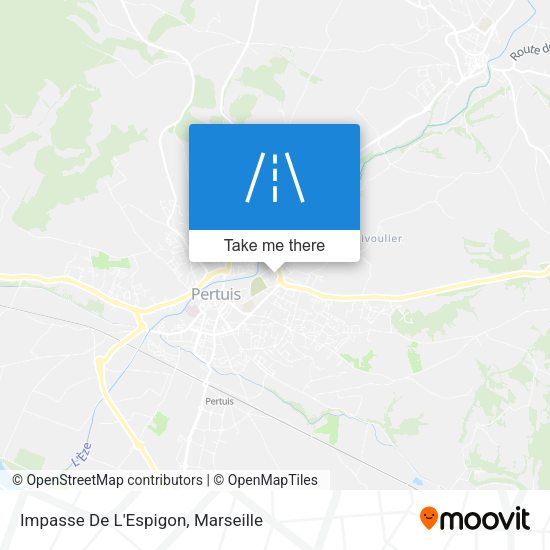 Impasse De L'Espigon map