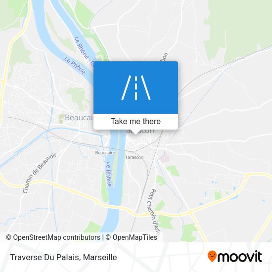 Traverse Du Palais map