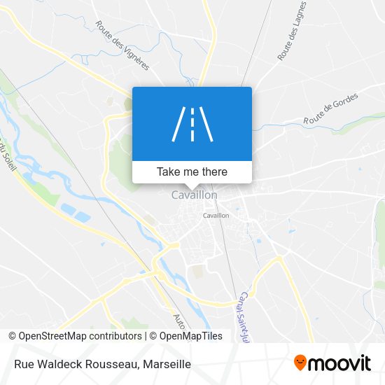 Rue Waldeck Rousseau map