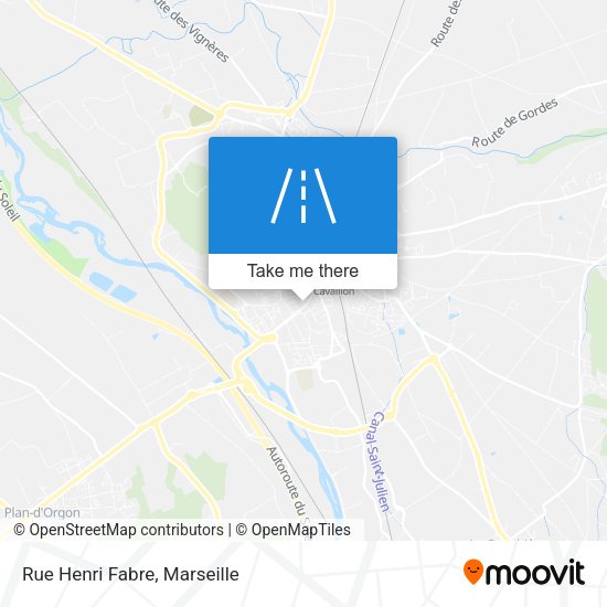 Rue Henri Fabre map