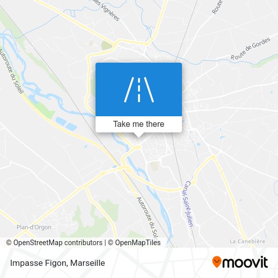 Impasse Figon map
