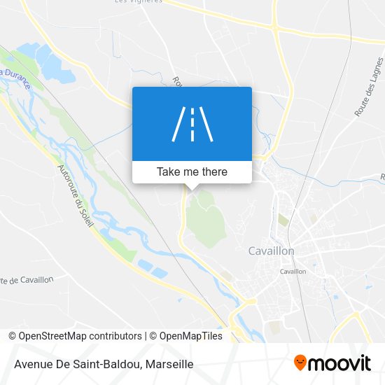 Avenue De Saint-Baldou map