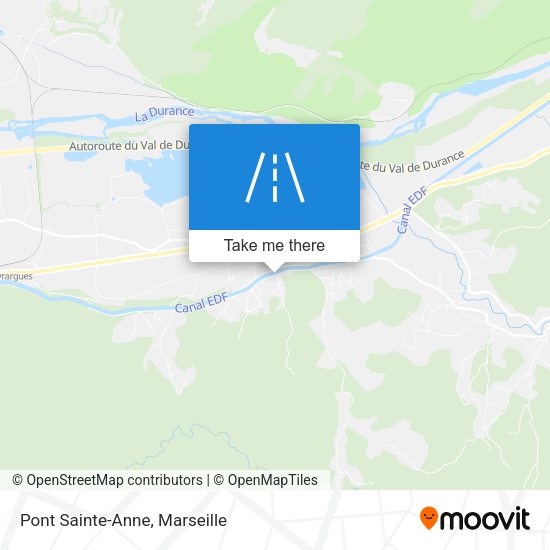 Pont Sainte-Anne map