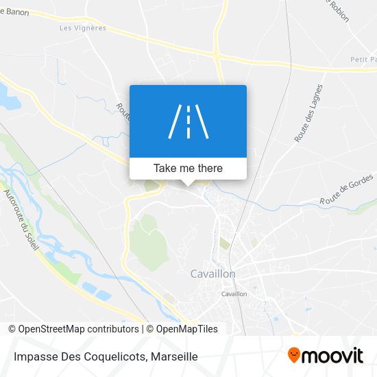 Impasse Des Coquelicots map