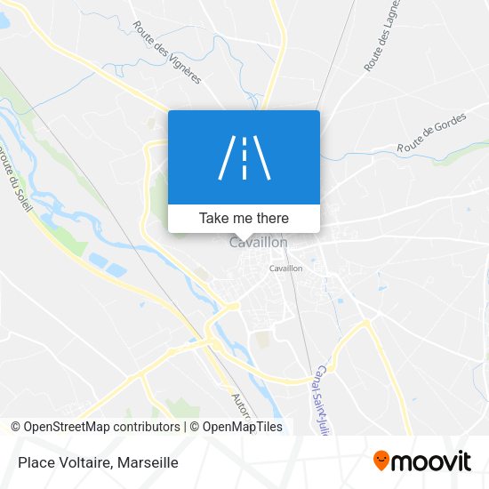 Place Voltaire map