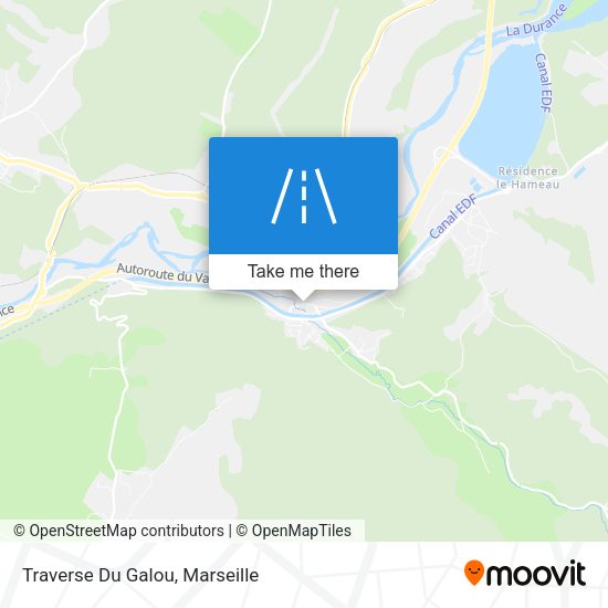 Traverse Du Galou map