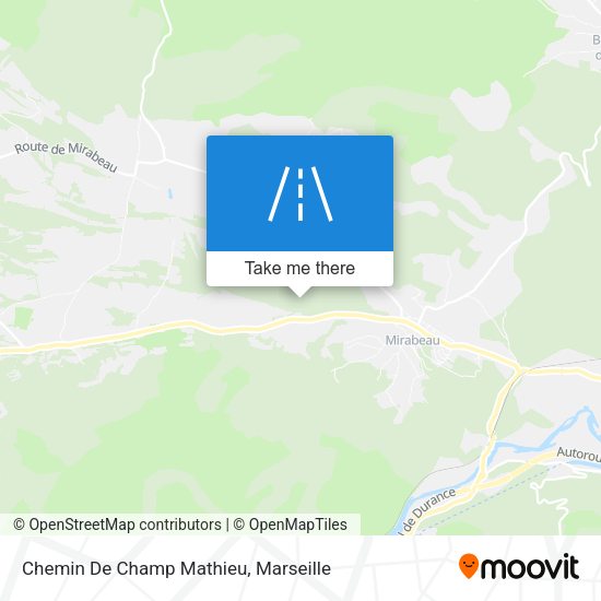 Chemin De Champ Mathieu map