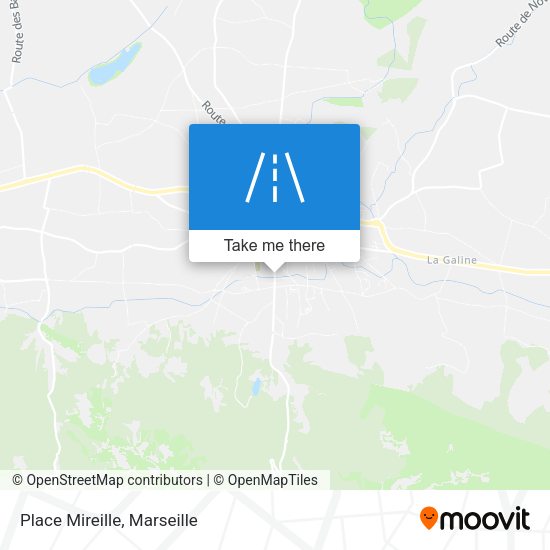 Place Mireille map
