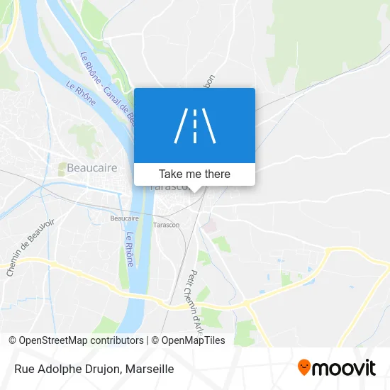 Rue Adolphe Drujon map