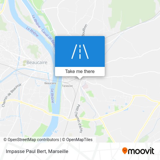Impasse Paul Bert map