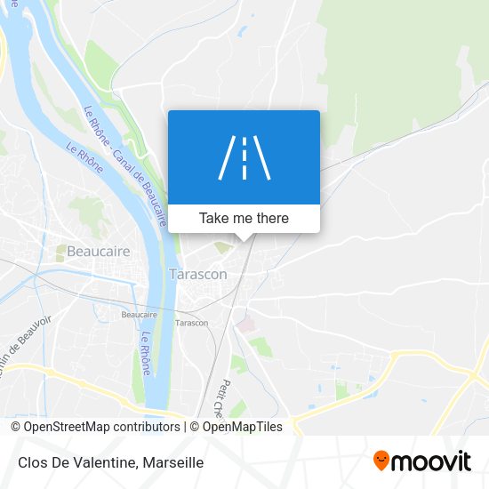 Clos De Valentine map