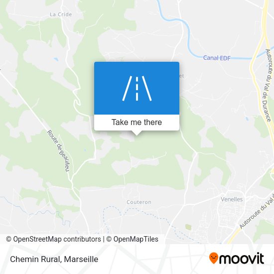 Chemin Rural map