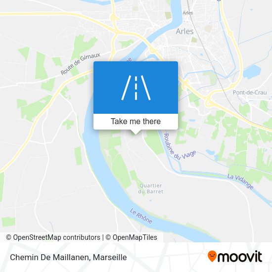 Chemin De Maillanen map