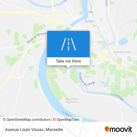 Avenue Louis Vissac map
