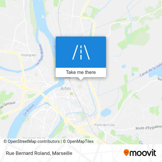 Rue Bernard Roland map