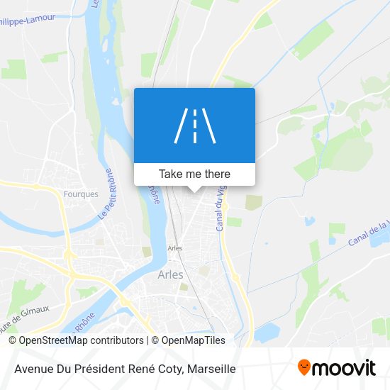 Avenue Du Président René Coty map
