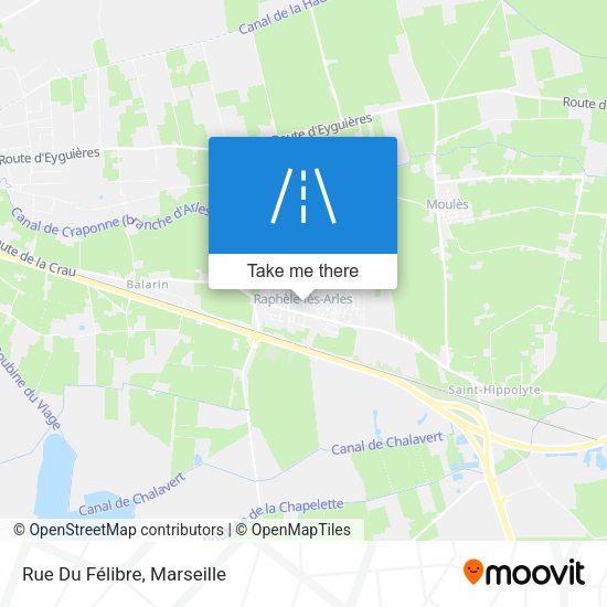 Rue Du Félibre map
