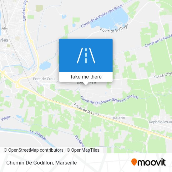 Chemin De Godillon map