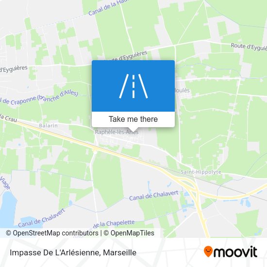 Impasse De L'Arlésienne map